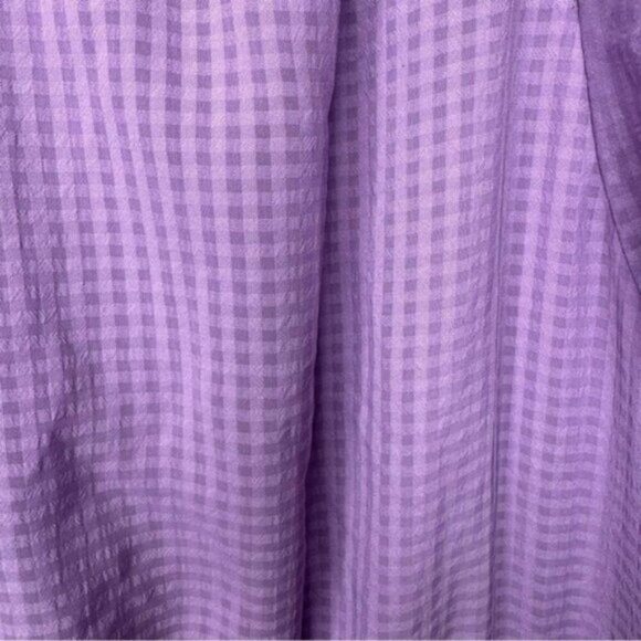 Addition Elle Michel Studio Purple Flutter Sleeves Mini Dress Size 20 Feminine - Picture 9 of 14